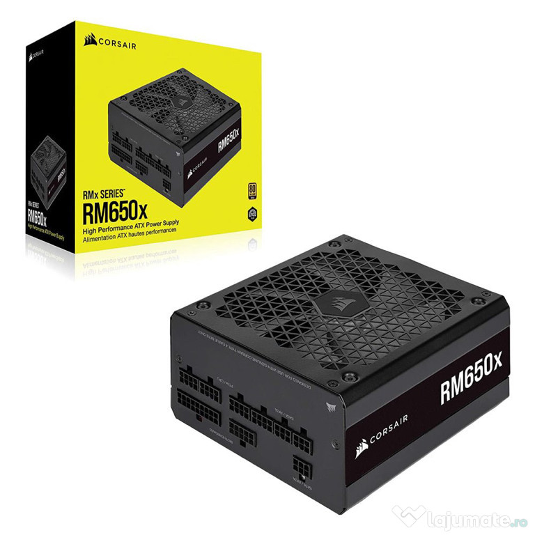 Corsair RM650x (RMx Series™) - 80 PLUS Gold, Full Modular