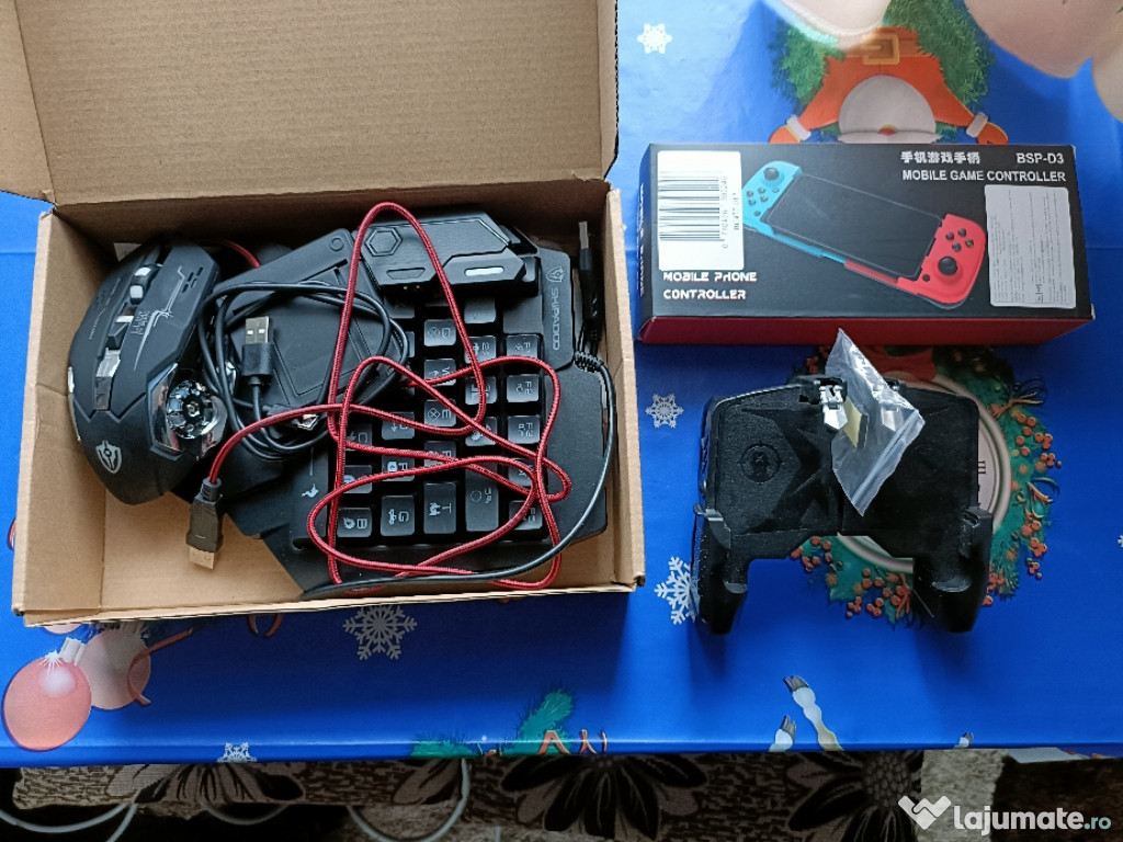 Gaming noi accesorii pentru jocuri pe tabletă și telefon