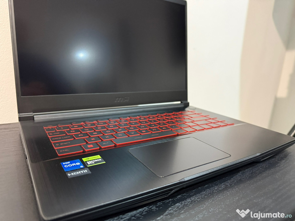 Laptop Gaming MSI FHD I5-12450H 16GB 512GB RTX4060 8gb NOU