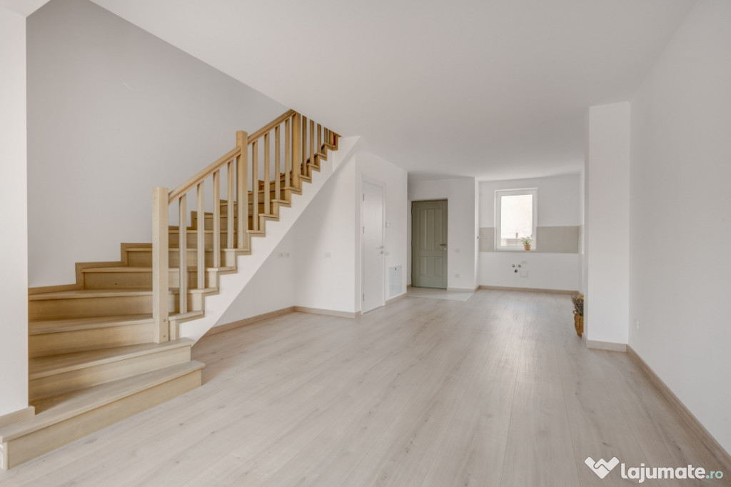 Voluntari, casă P+1+M cu 145mp utili și pompă de căldur?