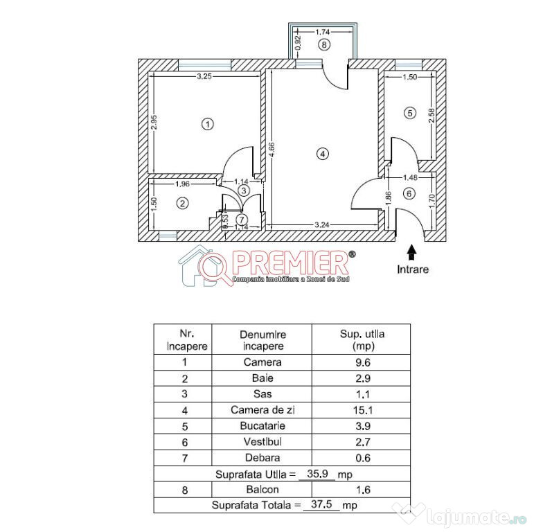 2 Camere pe Soseaua Giurgiului - Disponibil Imediat