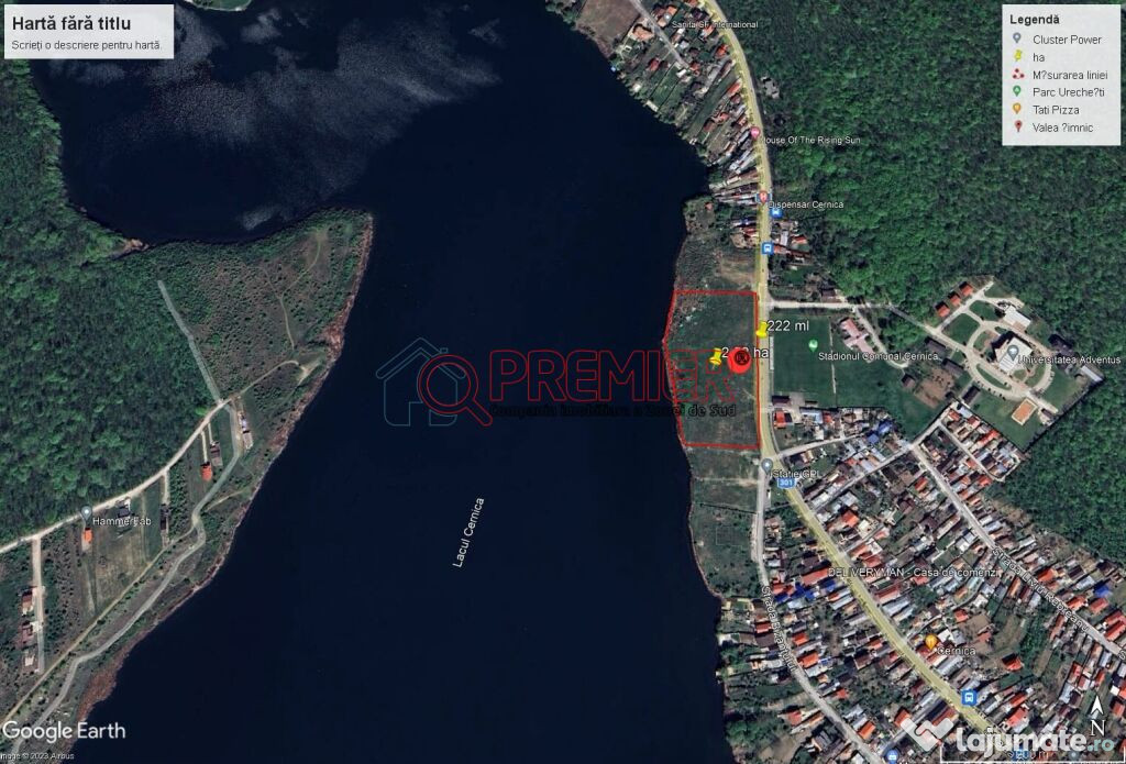 Lac Cernica - 27.000mp - Snagovul din Est