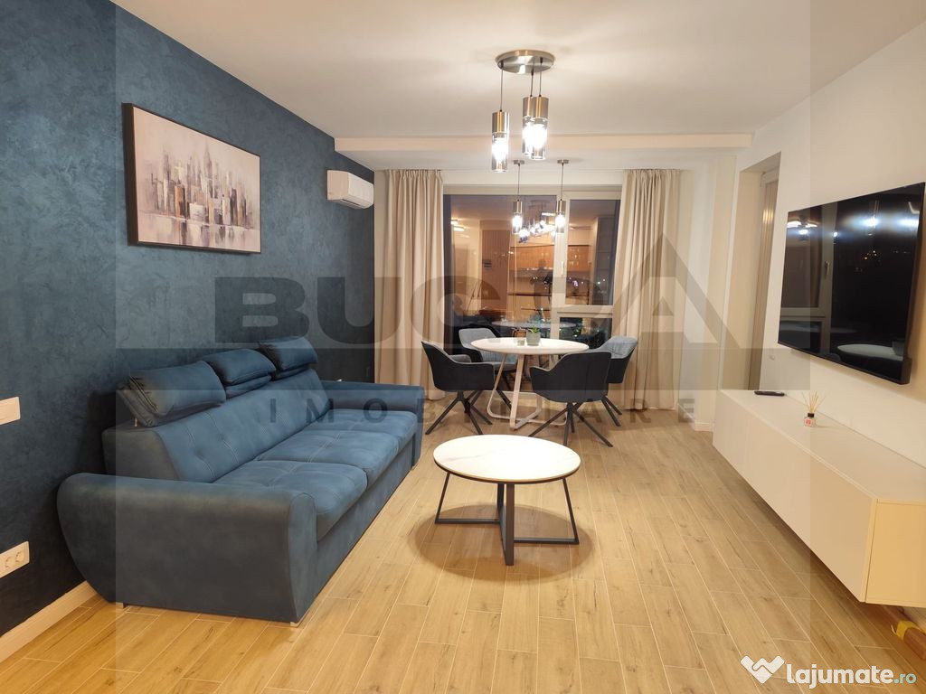 Apartament de 2 camere, lux, 56mp, parcare, zona Iulius Mall