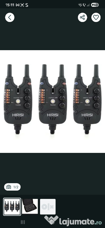 Senzori pescuit HIRISI