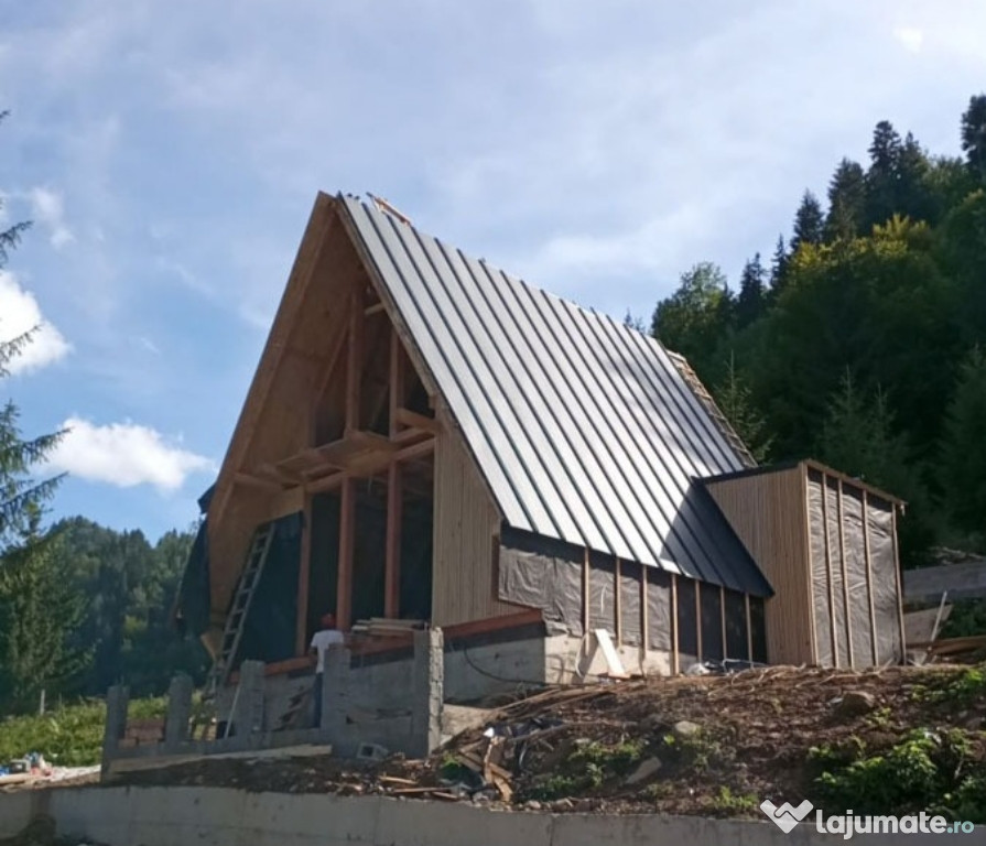 Case lemn Aframe case stil american