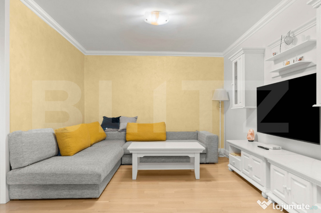 Apartament 2 camere, 66 mp utili + terasă 11 mp + parcare,