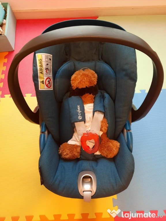 Scoica auto Cybex Platinum Cloud Z i-Size Plus 0-24 luni Mountain Blue