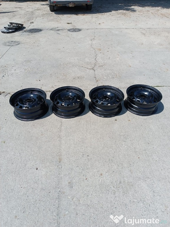 Jante otel, BMW Seria 1, 7Jx16EH2, R16, cu capace, cu embleme
