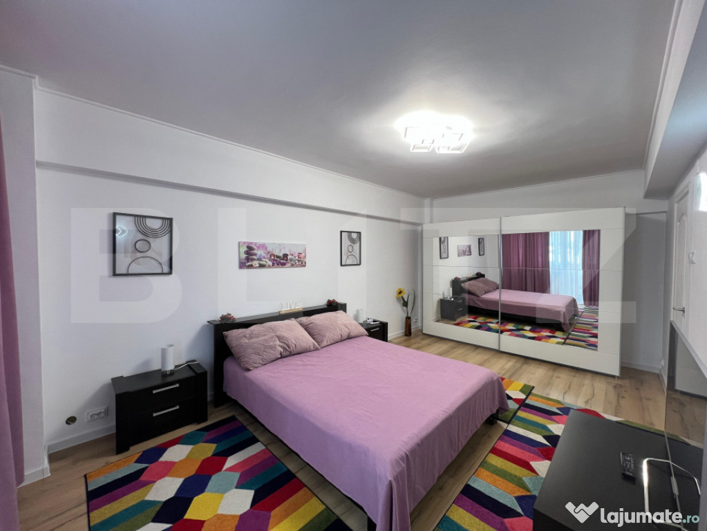 Garsoniera de inchiriat, 45 mp, centrala proprie, zona cent