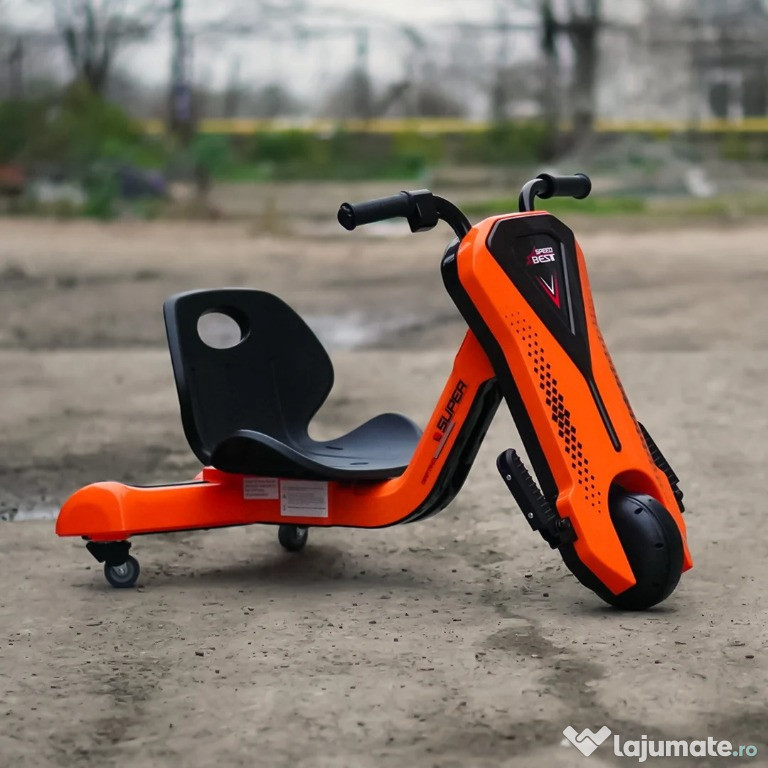 Tricicleta electrica pentru copii Kinderauto Slider 360 12V Orange