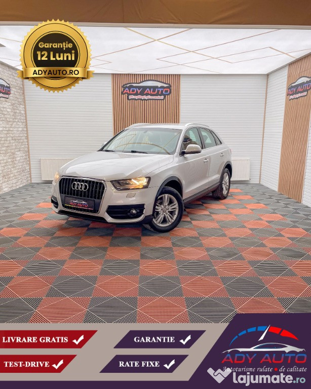 Audi Q3 quattro 2.0 Benzina, Rate fixe, Livrare gratis in toata tara
