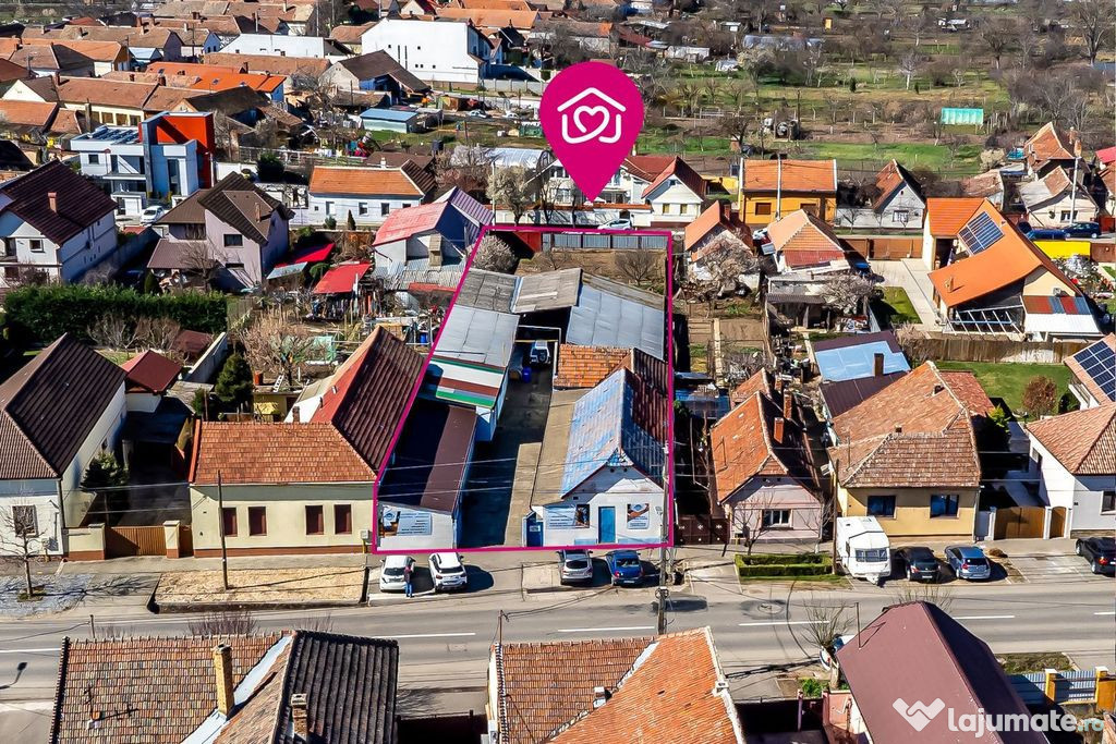 Teren cu 2 fronturi stradale, 18 ml, 1358 mp, toate utili...