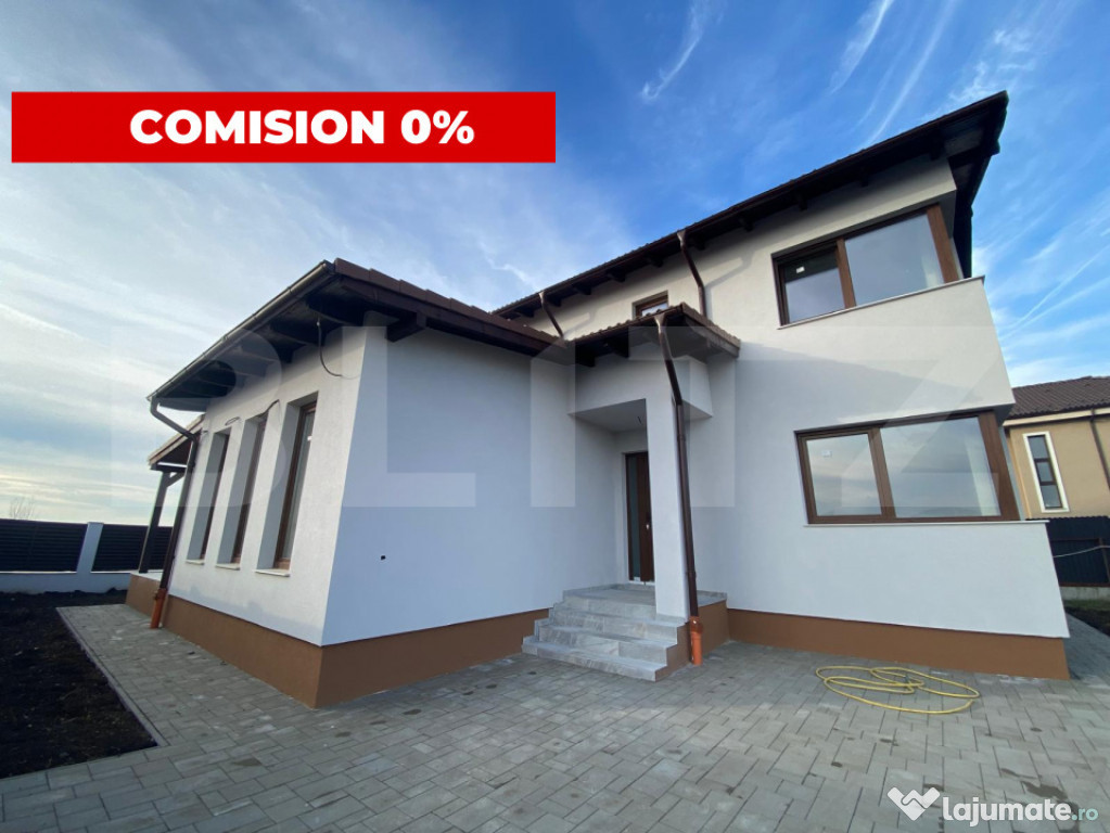 Casa moderna si luminoasa, cu spatii vitrate generoase, 610m