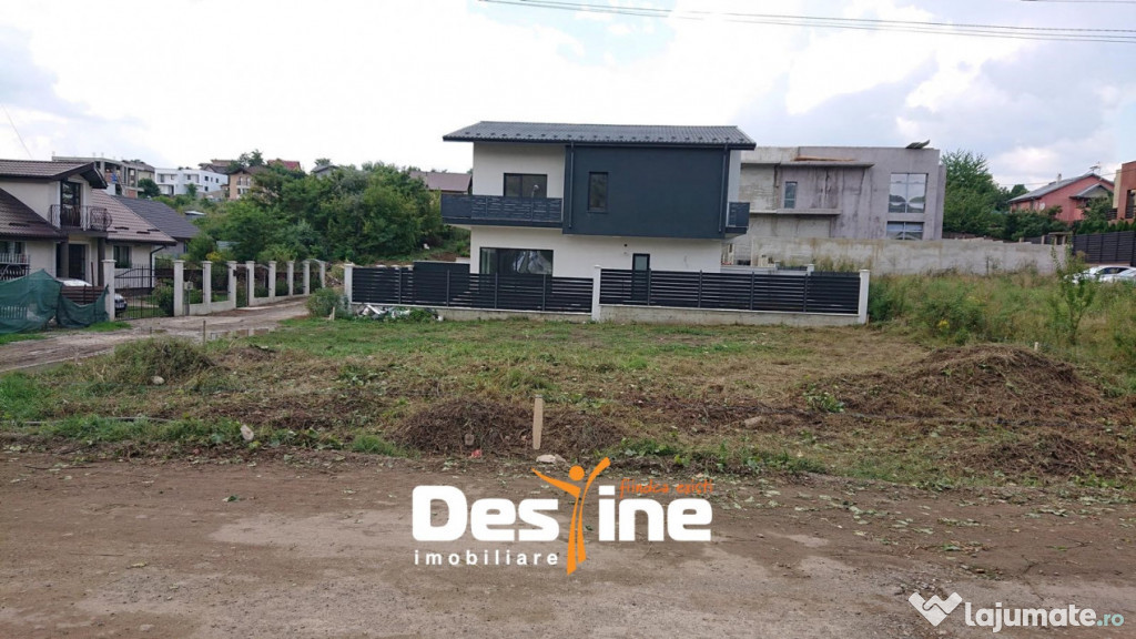 Teren intravilan 420 mp 2 fronturi stradale 20m Bucium Lidl