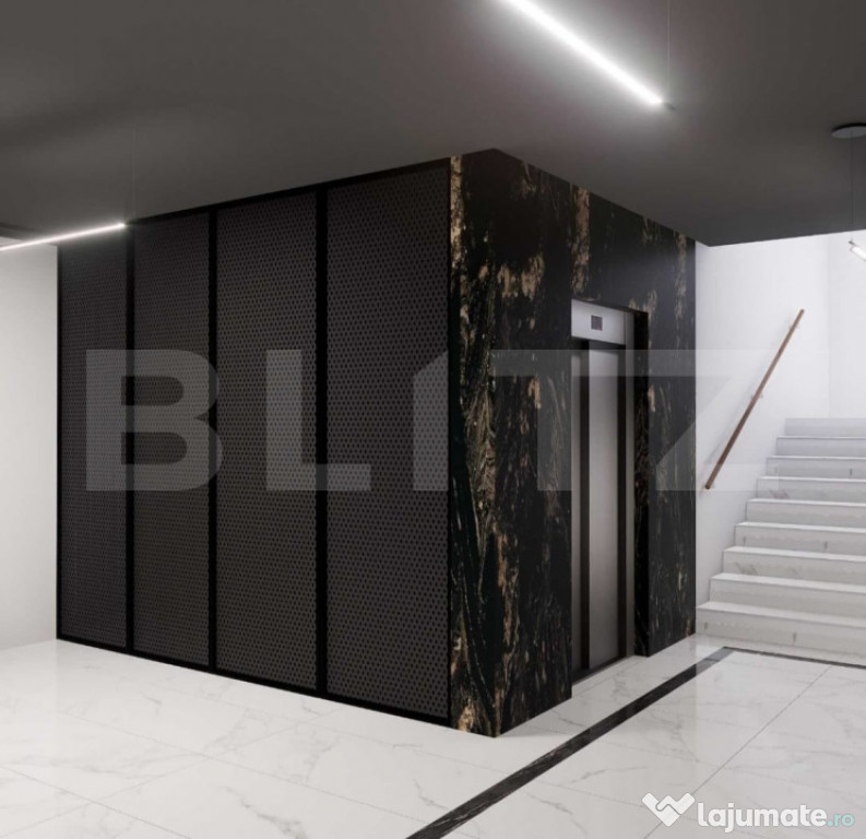 Apartament semidecomandat, 2 camere, incalzire in pardoseala