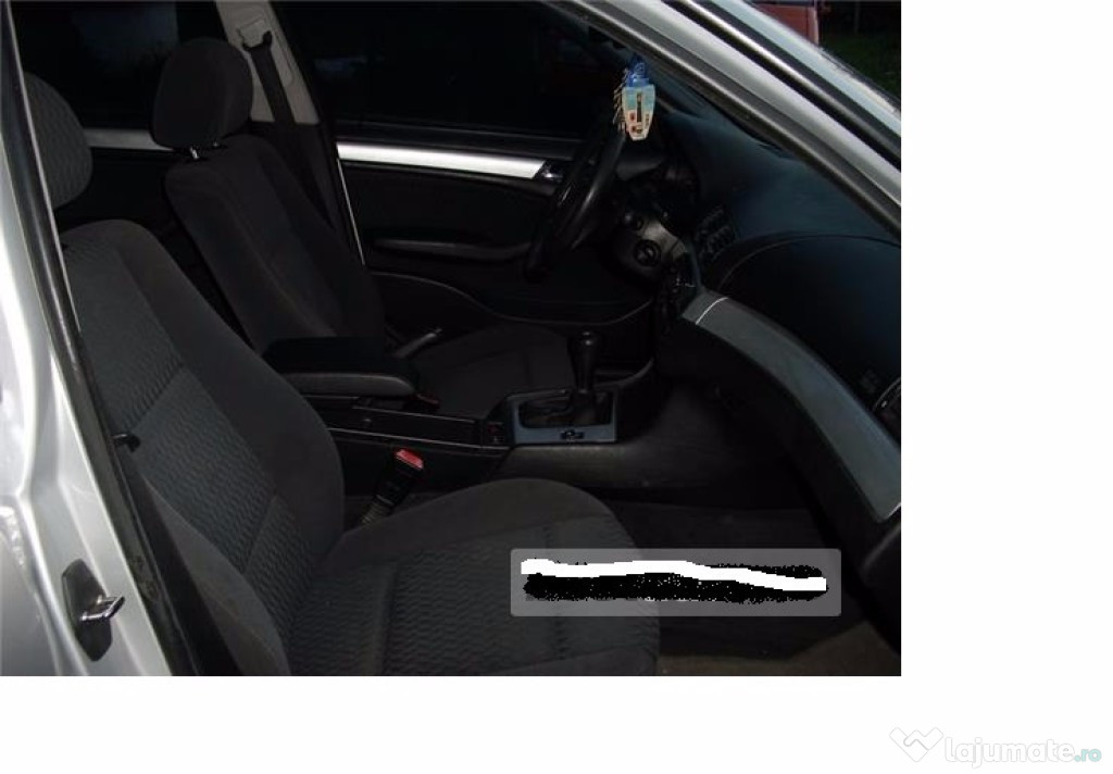 Scaune fata BMW 320d an 2001, culoare negru metalizat, mot 1