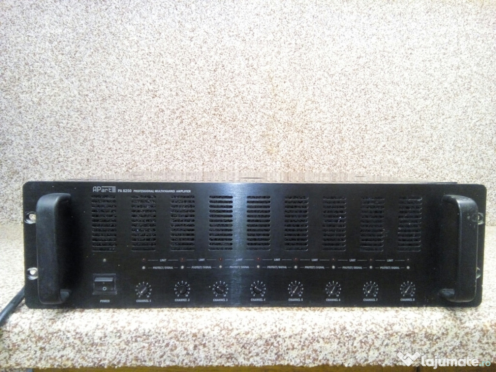 Amplificator Apart,8 canale profesional.