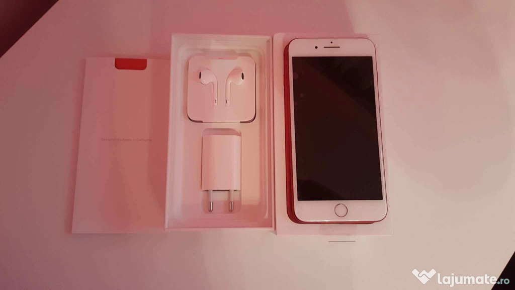 IPhone 7 plus red edition 128 gb full box
