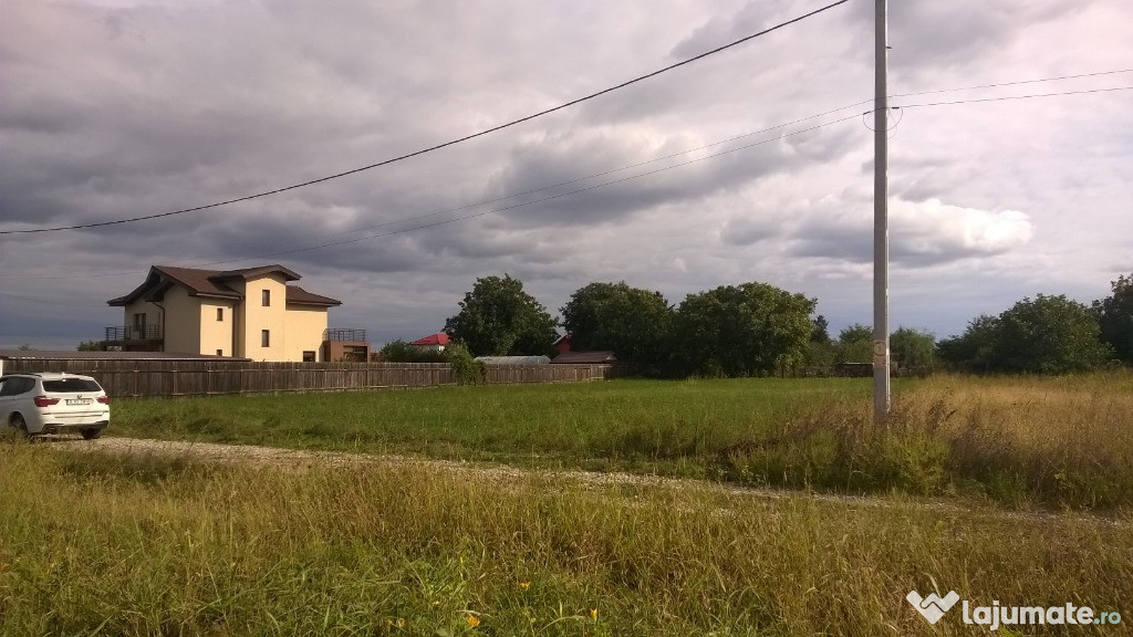 Teren intravilan 1.000mp, Comuna Gradistea (IF),Snagov
