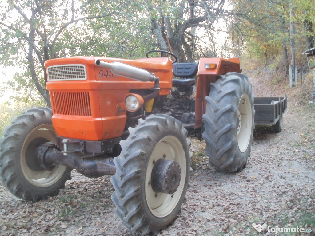 Tractor Fiat 540 DTC + remorca