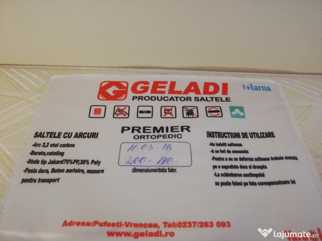 Saltea 180x200