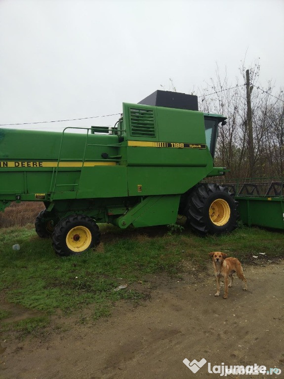 Tractor CASE+utilaje agricole, combina JOHN DEERE
