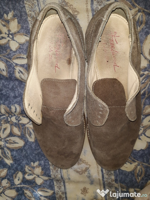 Pantofi barbatesti din piele intoarsa