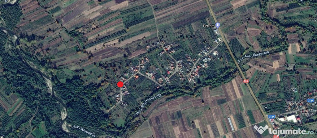 Teren Intravilan Sat Lunca, Voinesti-497 MP,deschidere 18.5m