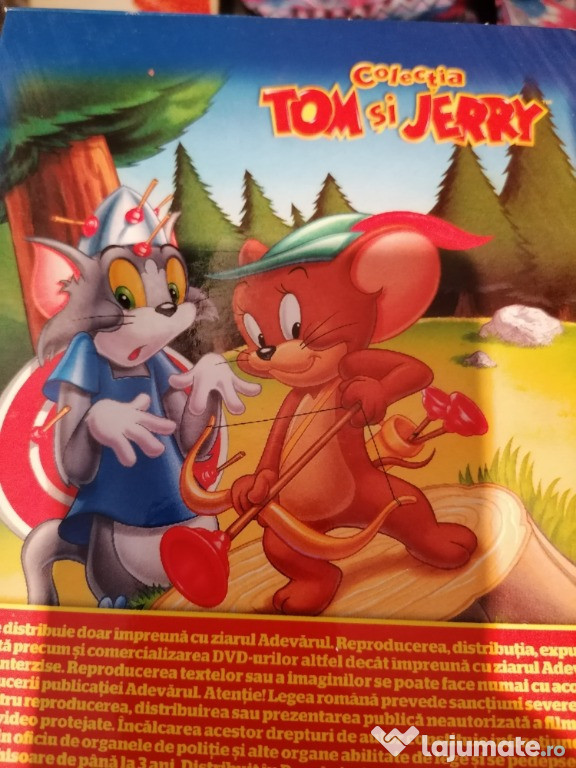 Dvd uri cu Tom și Jerry 8 buc