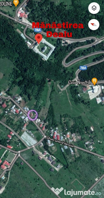 Casa + teren in zona Mănăstirea Dealu
