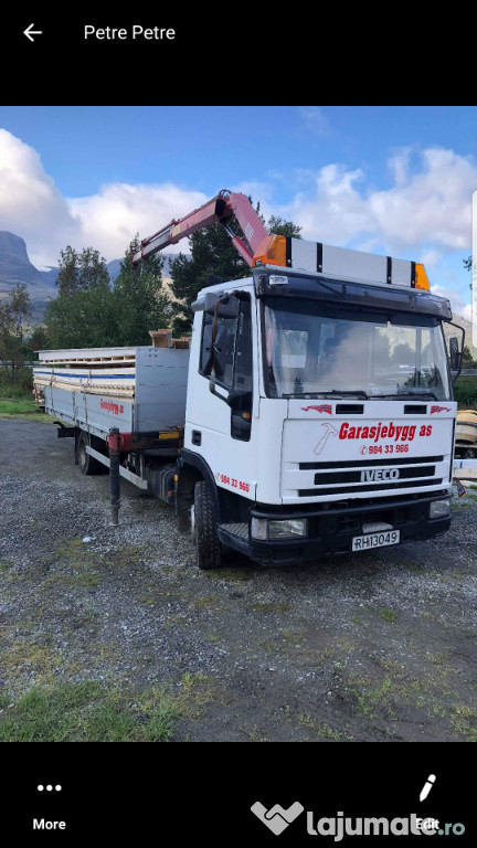 Iveco cu macara