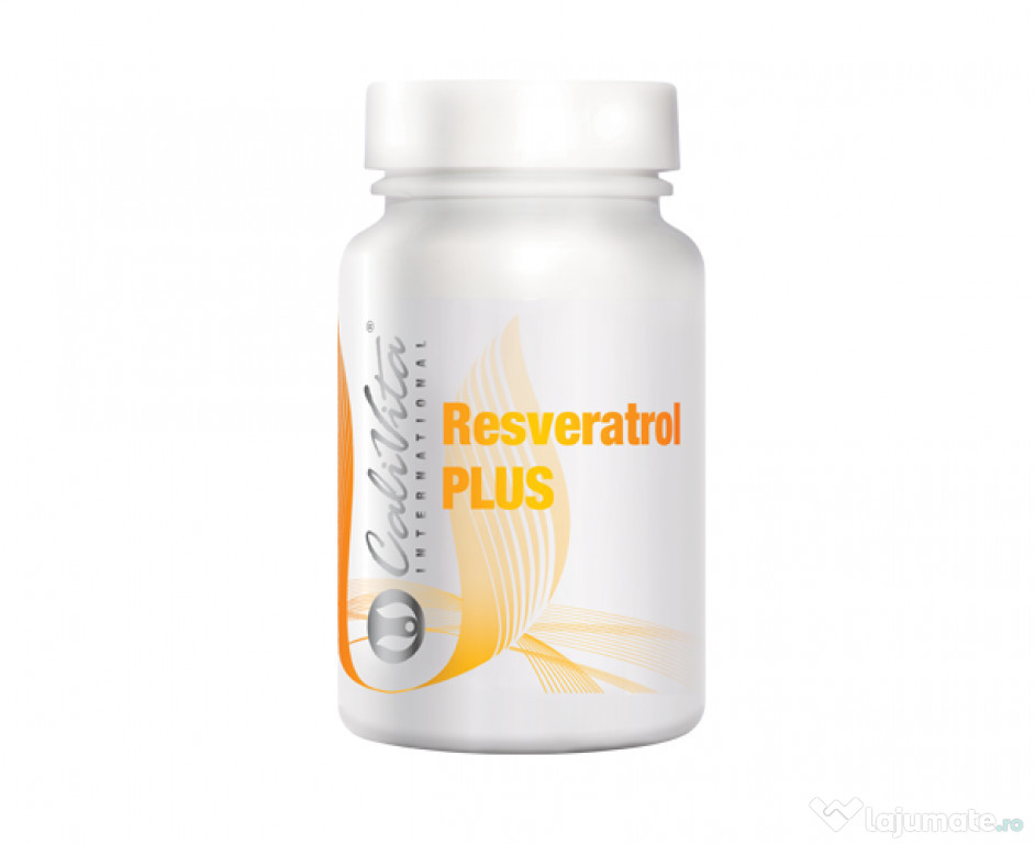 Resveratrol Plus - Antioxidant cu resveratrol si CoQ10
