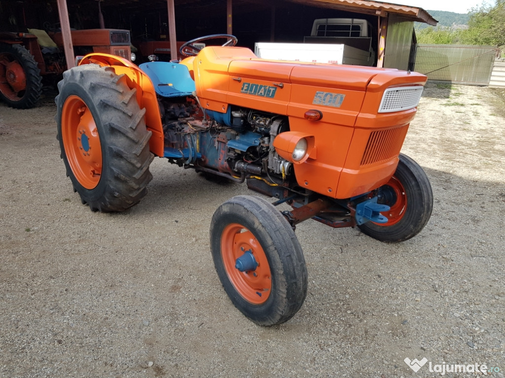 Tractor Fiat 500 import Italia