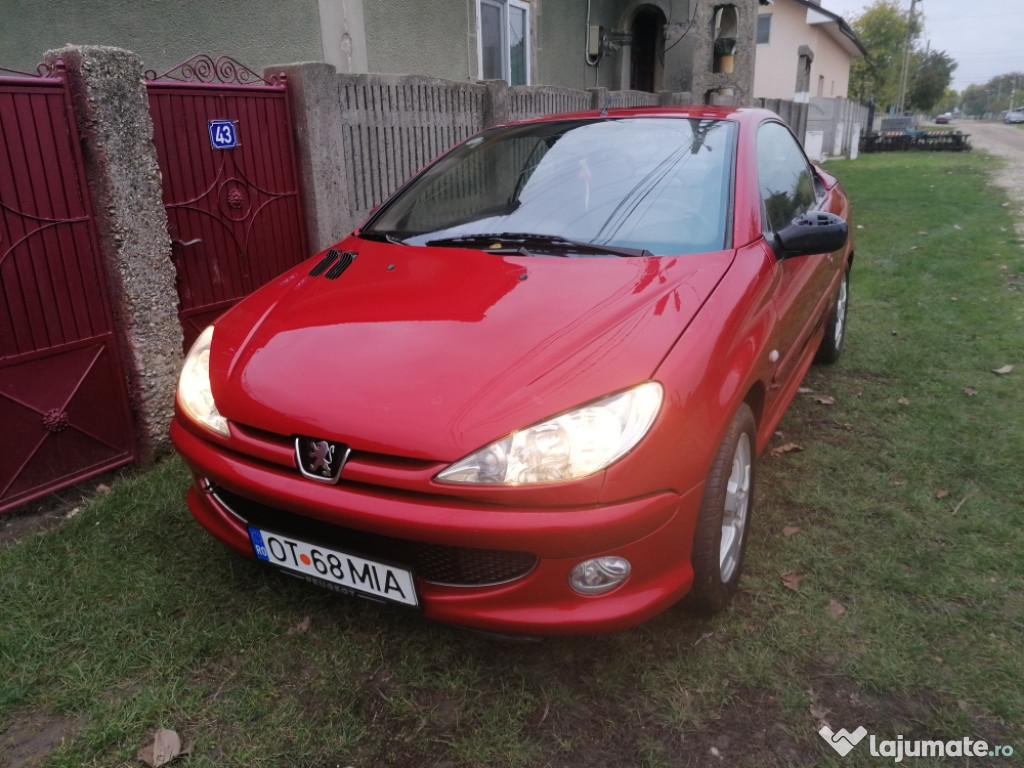 Peugeot 206 cc 16 benzina