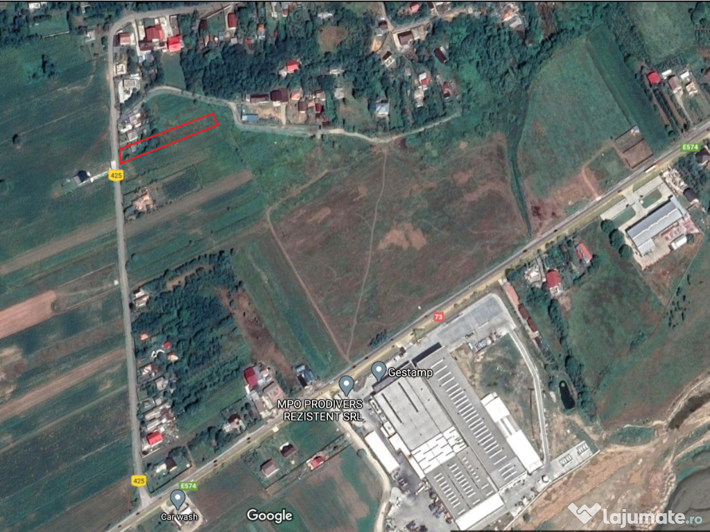 Teren 1.500mp la Piscani(2km de Mioveni;12km de Pitesti)