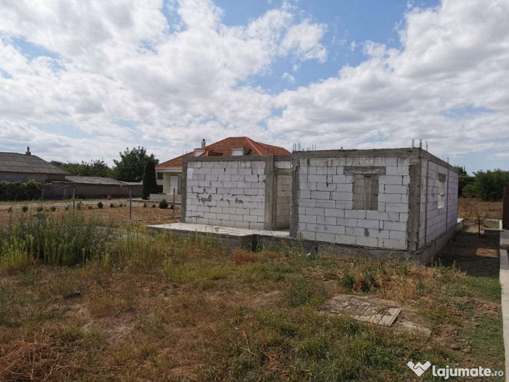 Casă în construcție Mihail Kogalniceanu, Tulcea