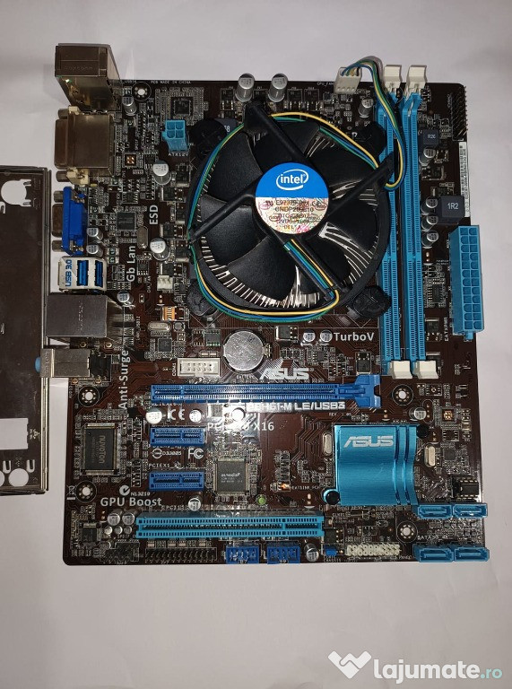 Placa de baza Asus P8H61-M LE USB3 +intel G630+ ventilator