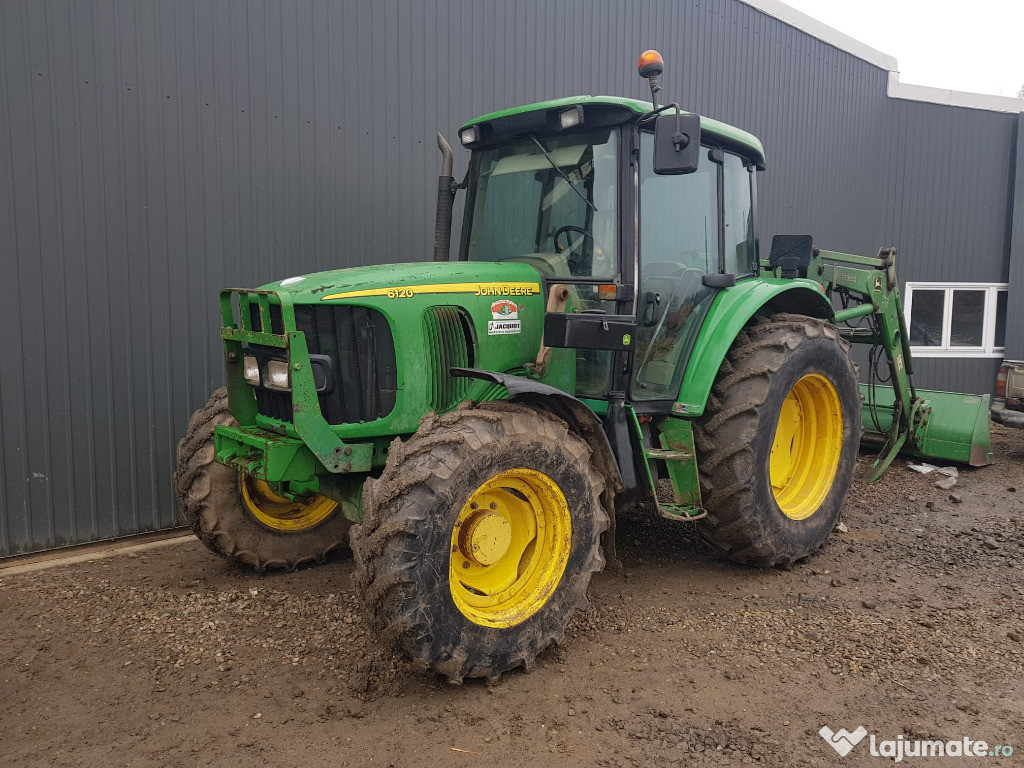 Tractor John Deere 6120, an 2005, 95 CP+ incarcator