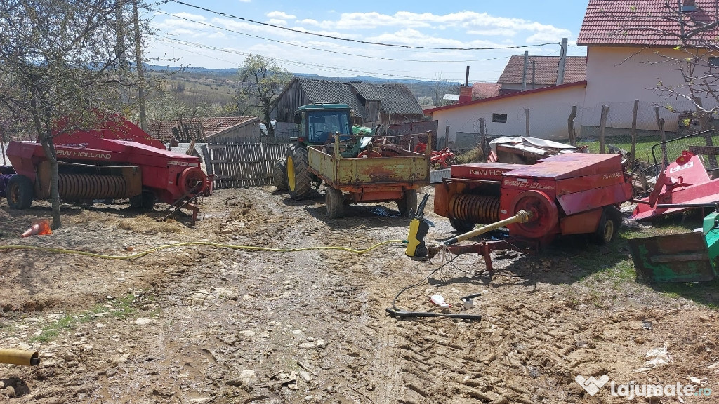 Presa new holland 366 claas rollant 45 troliu spargator