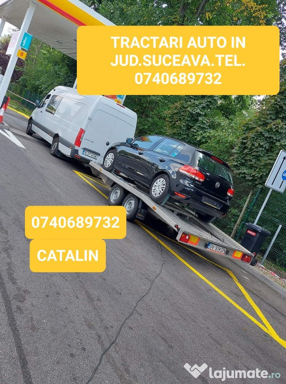 Tractări auto în jud.Suceava