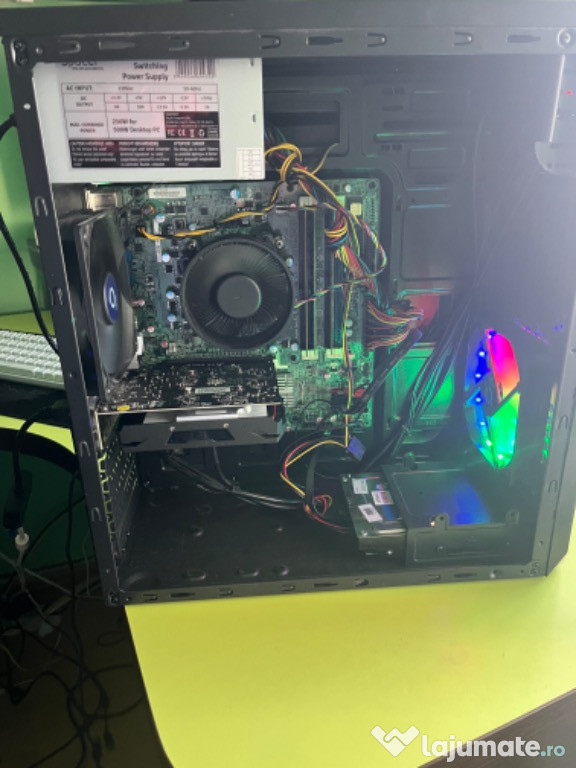 Pc intel i5 2500 cu rx550