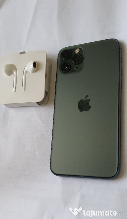 Iphone 11 Pro +incarcator original Apple+casti Apple