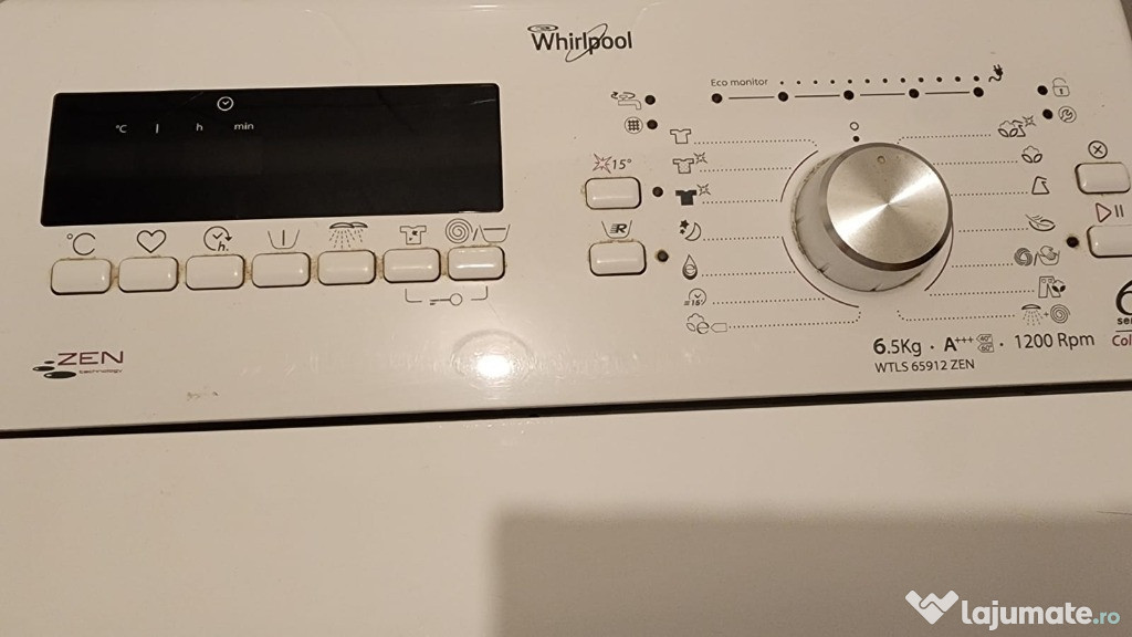 Mașina De Spălat Whirlpool 6 Sense Instructiuni