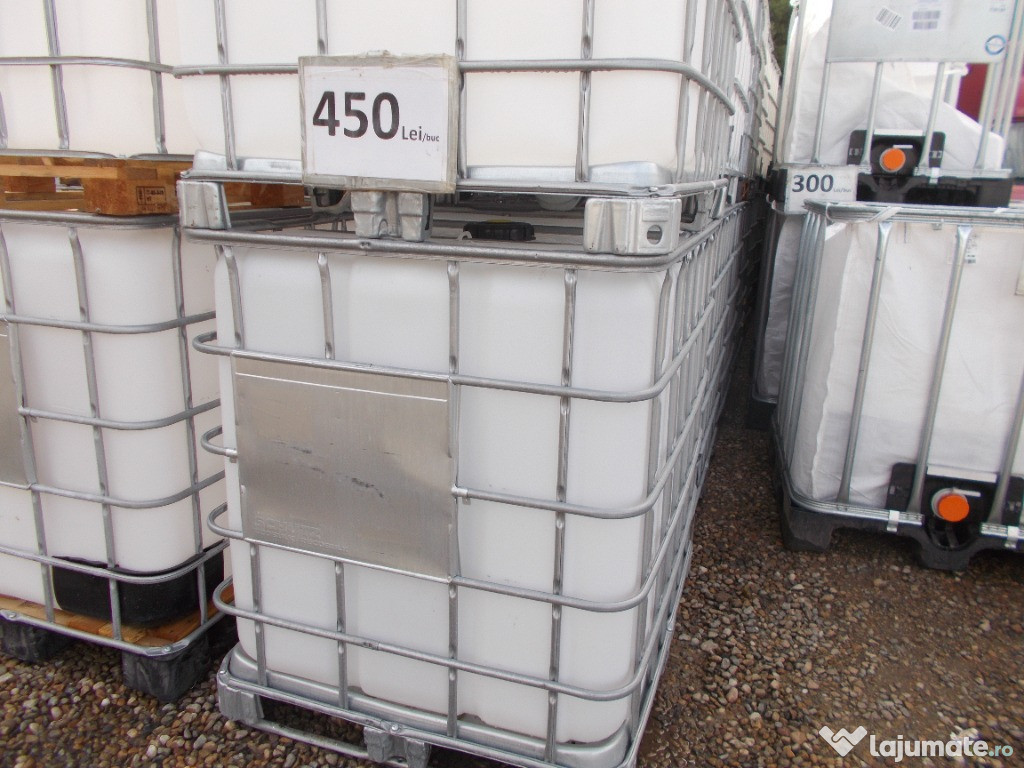 Base di raccolta in plastica per 1 fusto da 1000 litri IBC