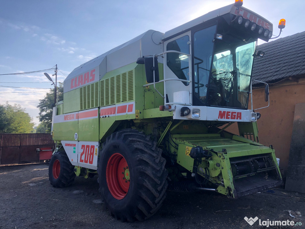 Combina Claas Mega 208 cu 2 headere