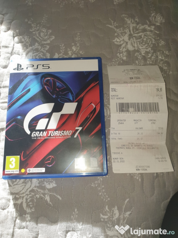 DVD Gran Turismo 7 PS5
