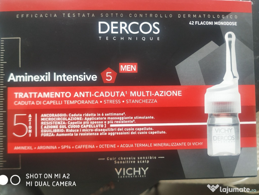 Vichy Dercos Aminexil Intensive MEN Tratament par