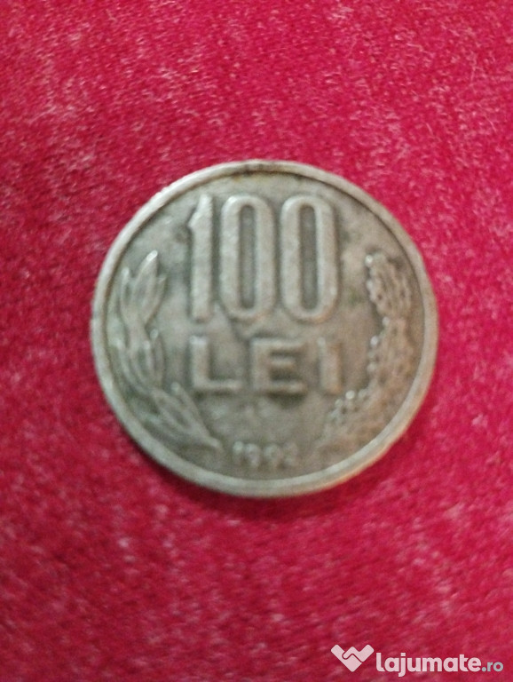 Monedă 100 lei din 1992