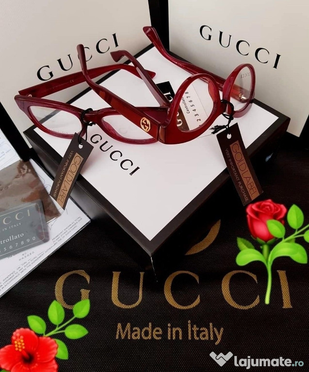 Rame de ochelari originale Jimmy Choo Gucci import Italia, toc,lavetica