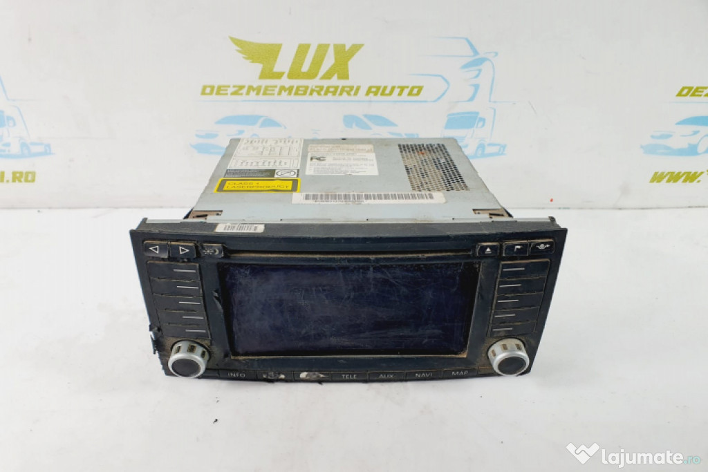 Radio cd mp3 player cu navigatie 7l6035191c Volkswagen VW Touareg gene